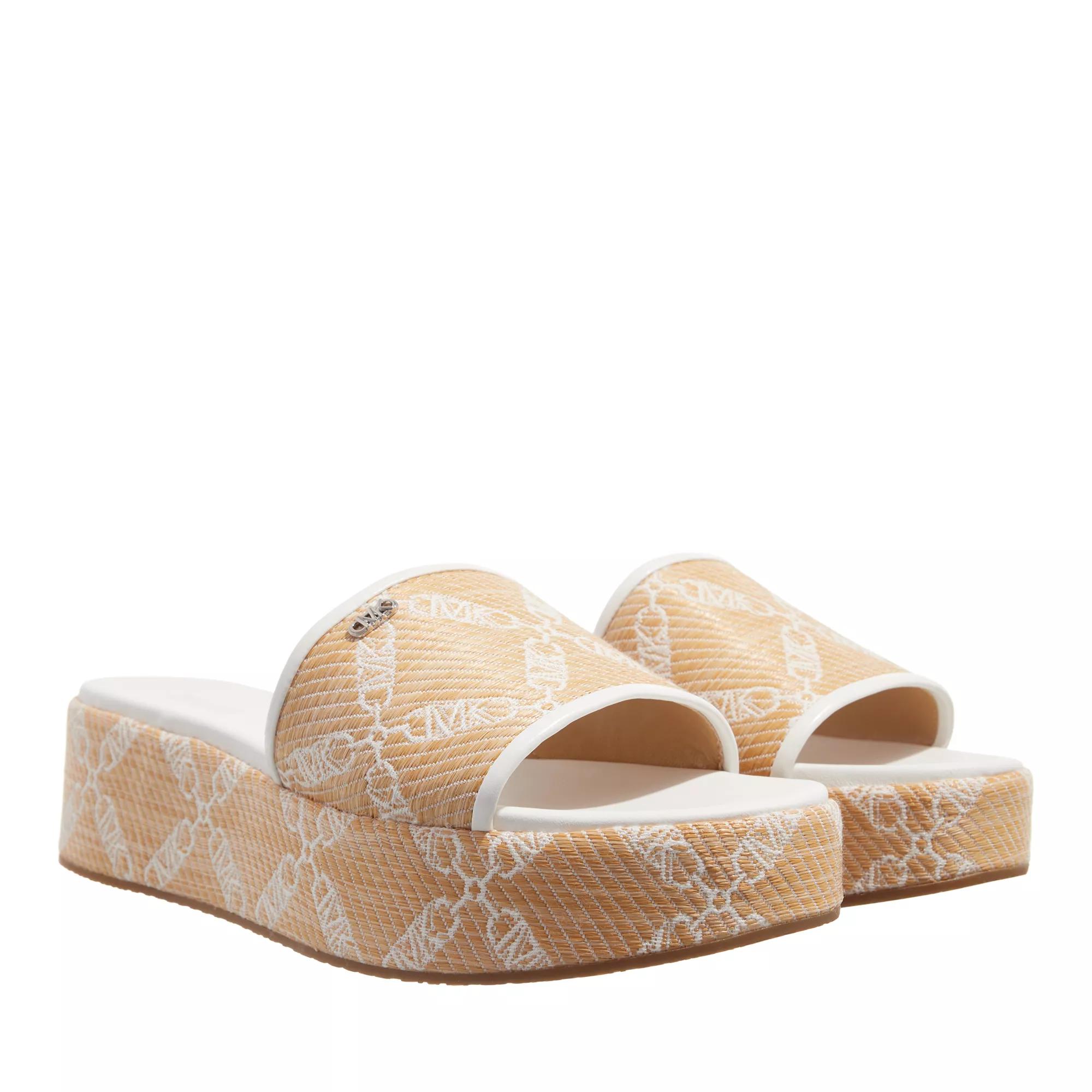 Michael Kors Slippers & Mules - Ember Wedge in beige
