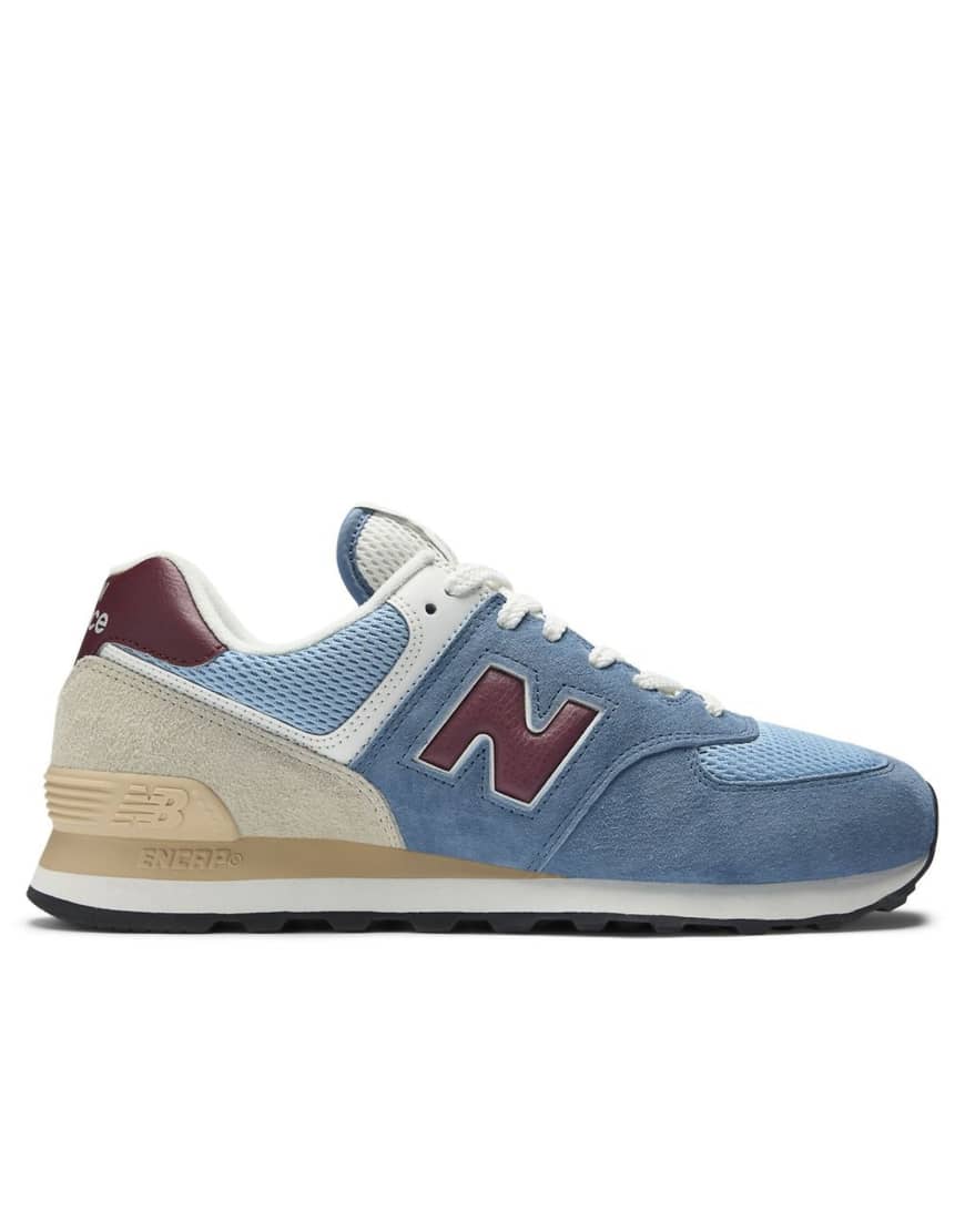 New Balance - 574 - Sneaker in Küstenblau