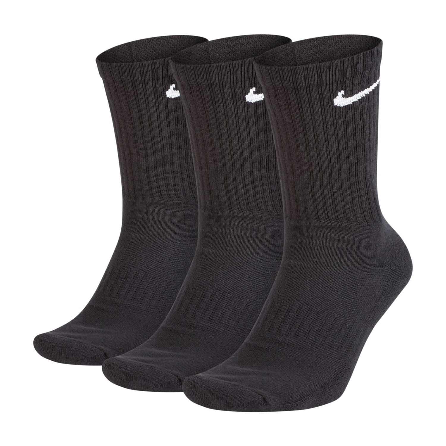 Nike Gewatteerde universele sokken voor volwassenen (pak van 3)