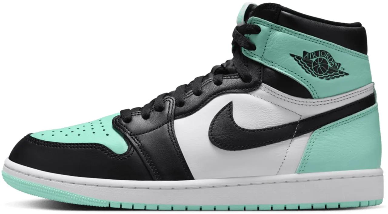 Nike Low-Top Sneakers - Air Jordan 1 Retro High Og 'Green Glow' Sneakers in meerkleurig