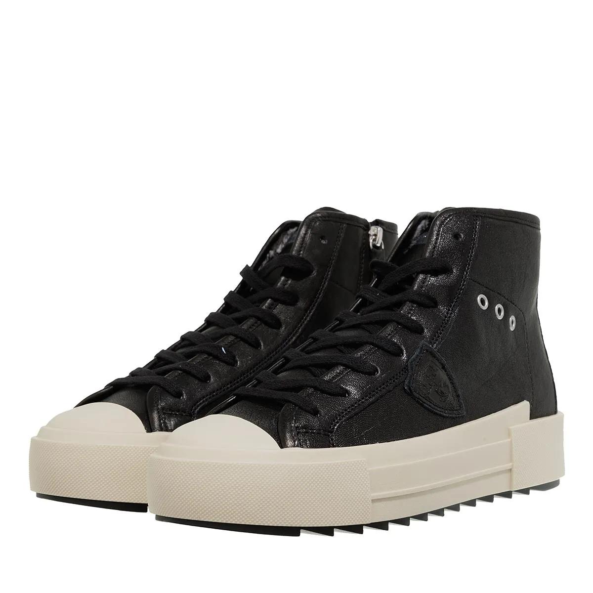 Philippe Model Sneakers - Paris Haute Mid Woman in zwart