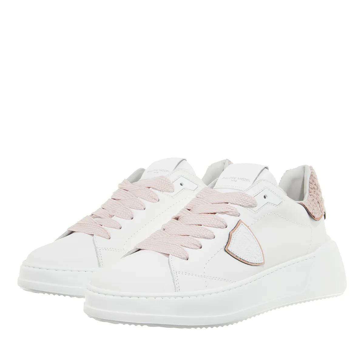 Philippe Model Sneakers - Tres Temple Low Woman in poeder roze