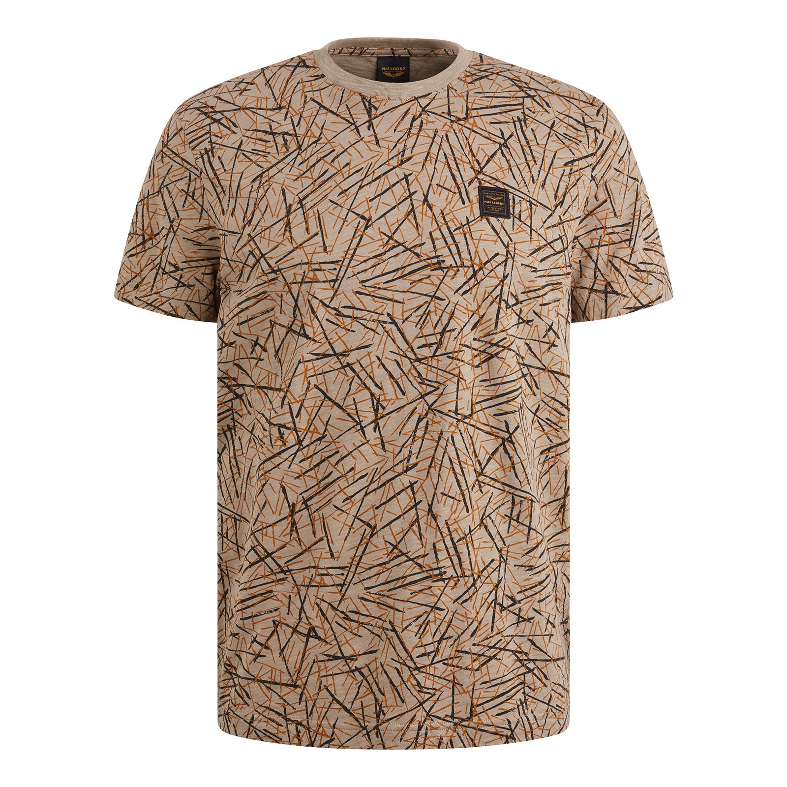 Pme Legend Short Sleeve R-neck Slub Jersey