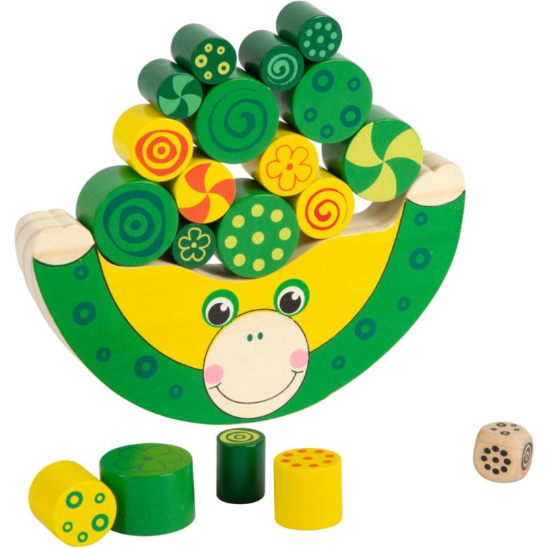 Small foot Balancing Frog balansspel van hout 3 y+ 20 st