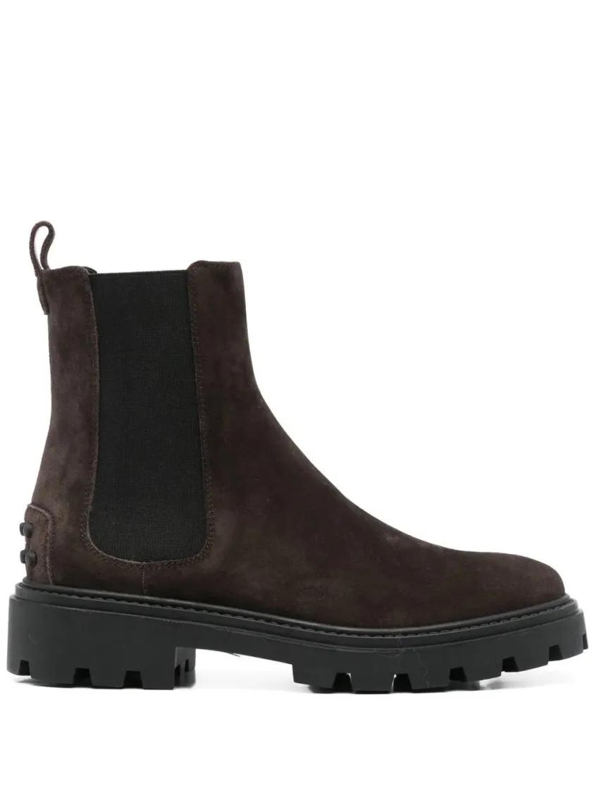 Tod's Boots - Ankle Boots With Decorative Studs in zwart