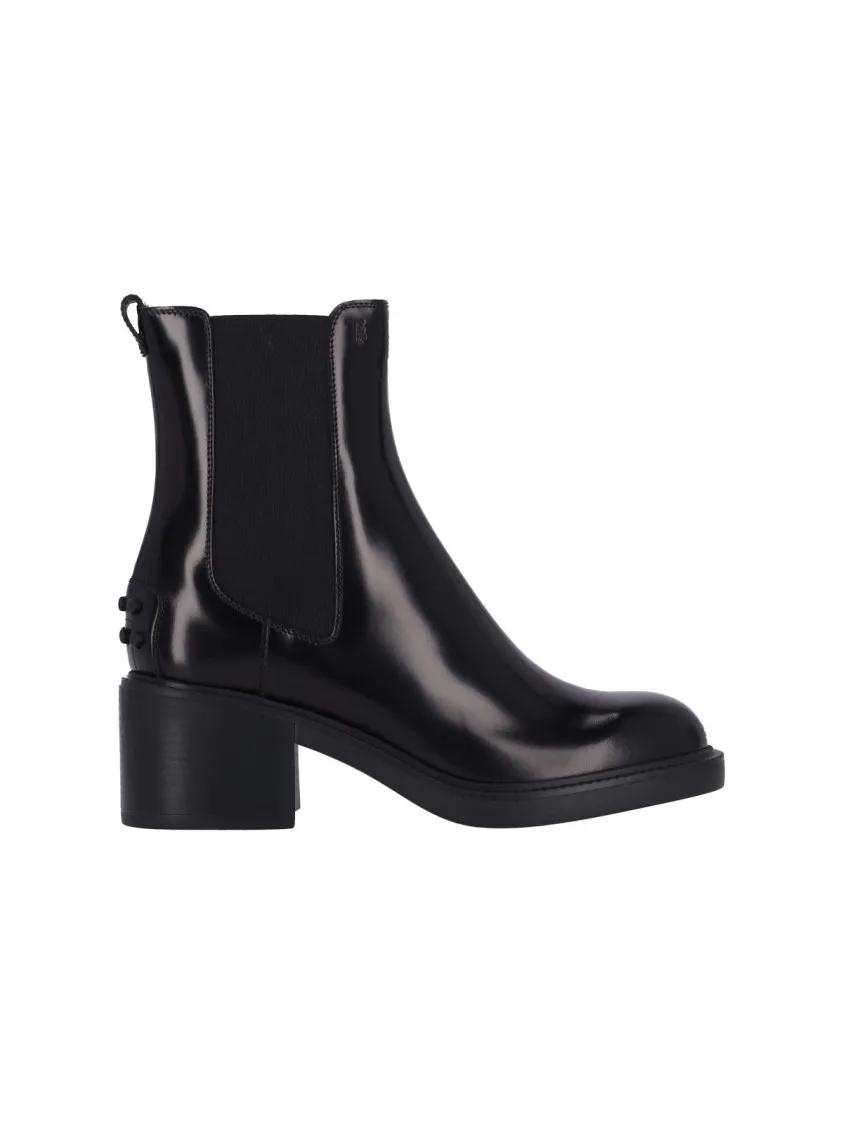 Tod's Boots - "Block" Chelsea Boots Black in zwart