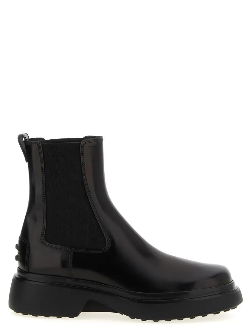 Tod's Boots - Chelsea Ankle Boots in zwart