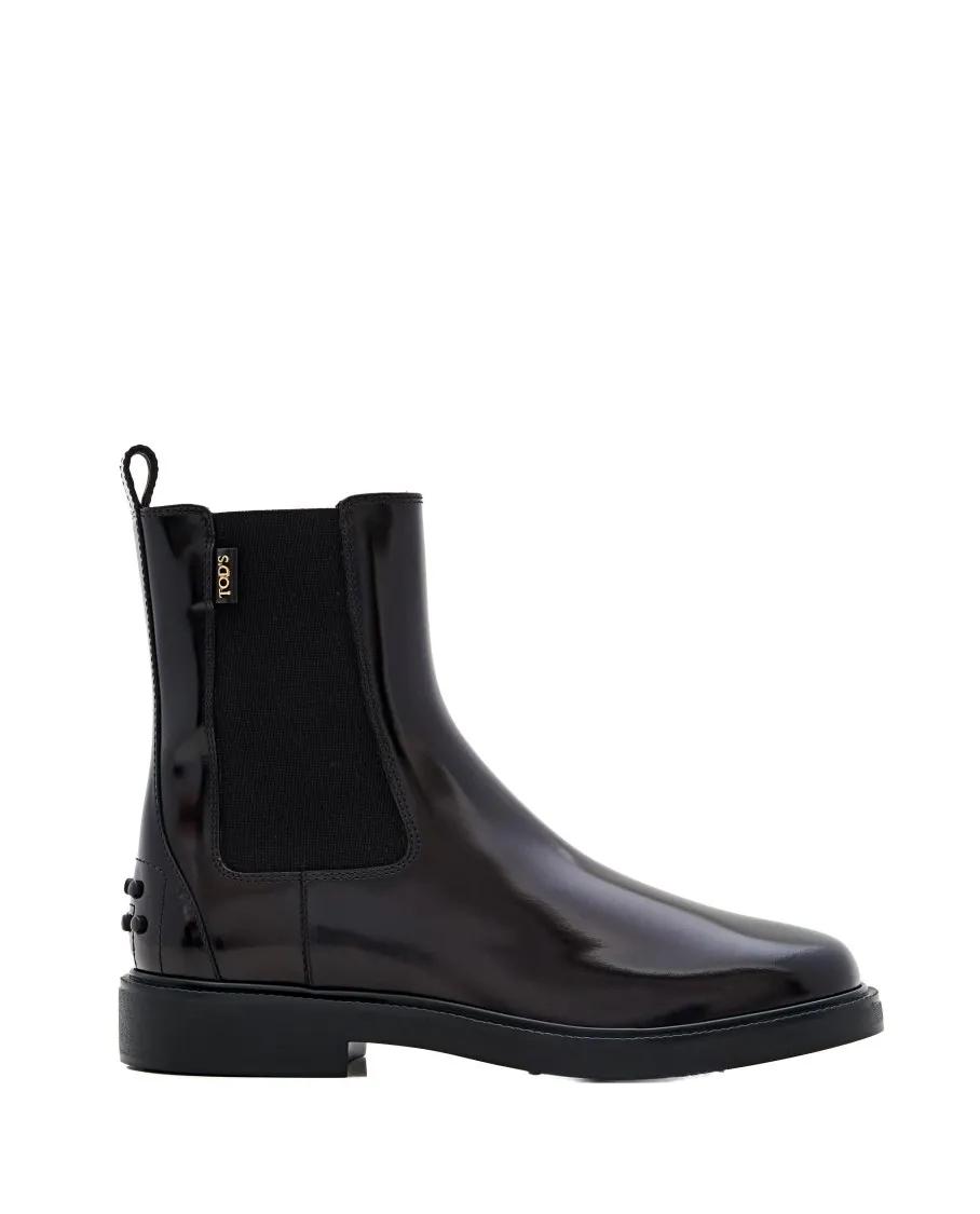 Tod's Boots - Leather Chelsea Boots in zwart