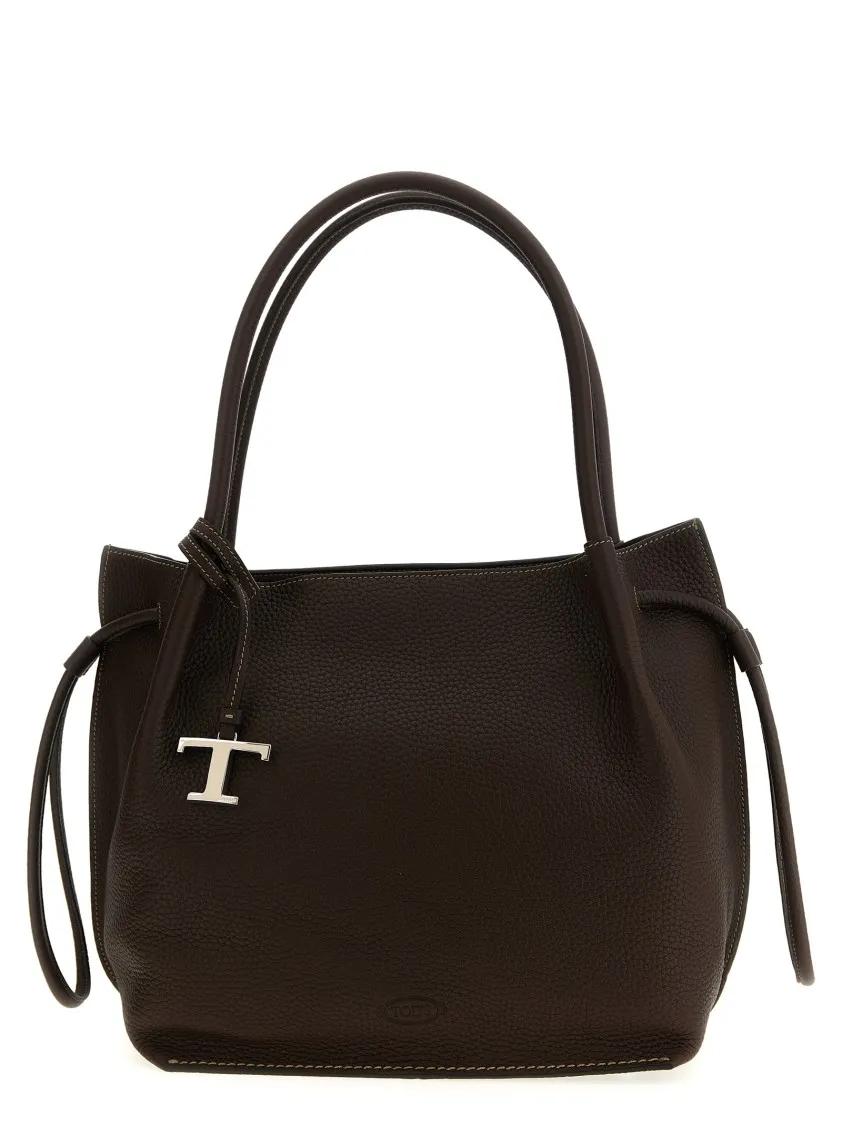 Tod's Hobo bags - 'Buz' Medium Shoulder Bag in zwart