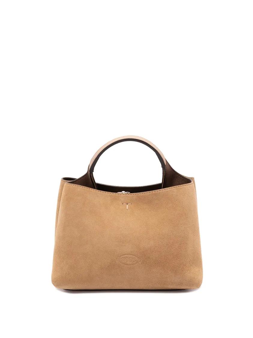 Tod's Shoppers & Totes - Micro Bag In Leather in beige