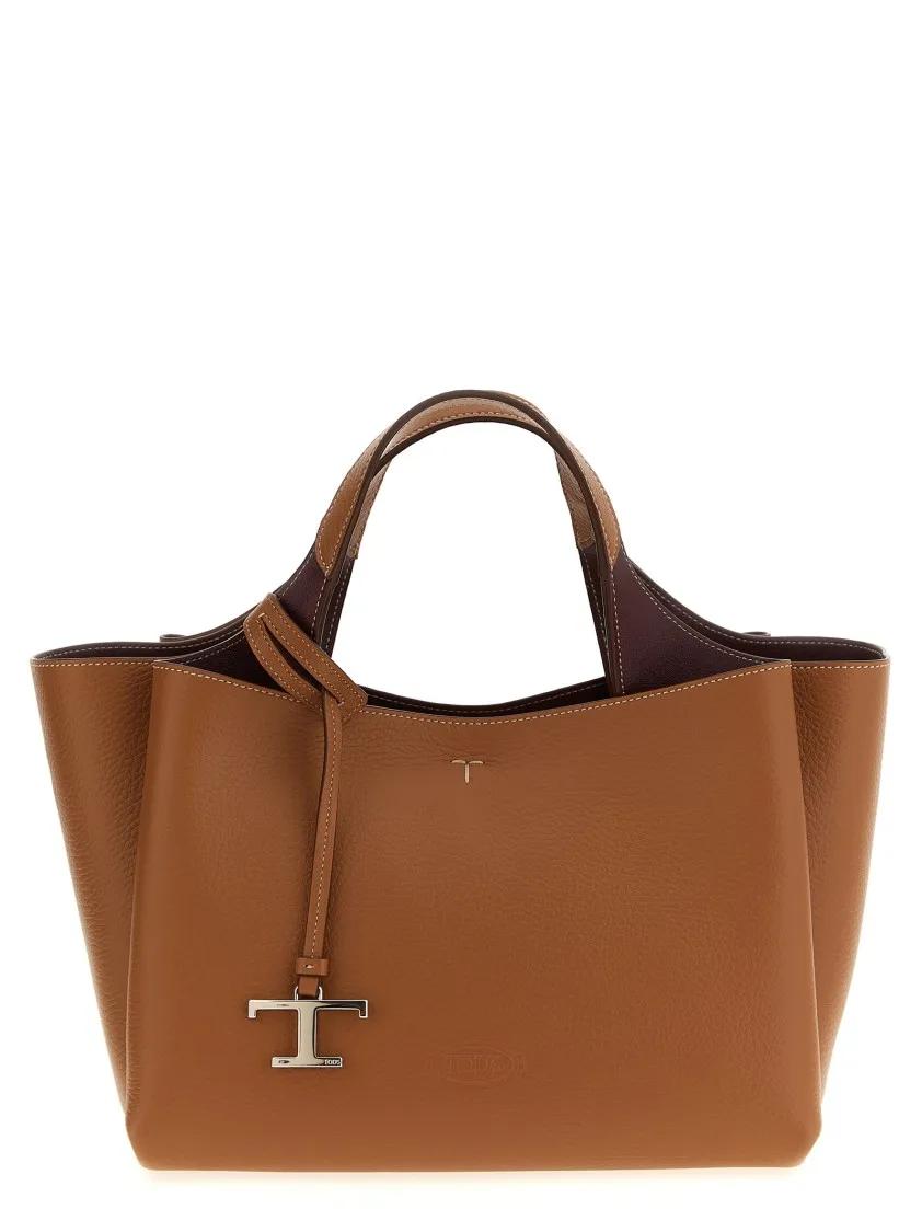Tod's Shoppers & Totes - Mini Leather Handbag in bruin