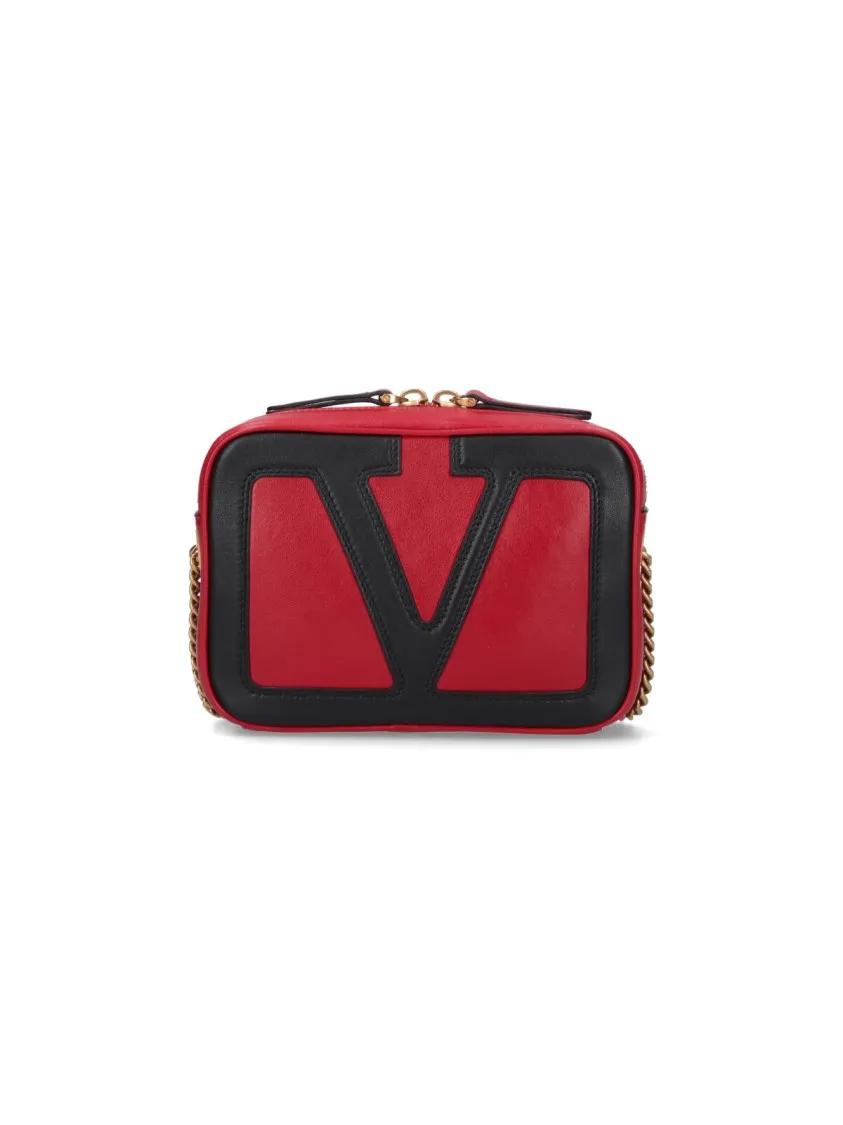 Valentino Garavani Crossbody bags - Rectangular Compact Handbag in rood
