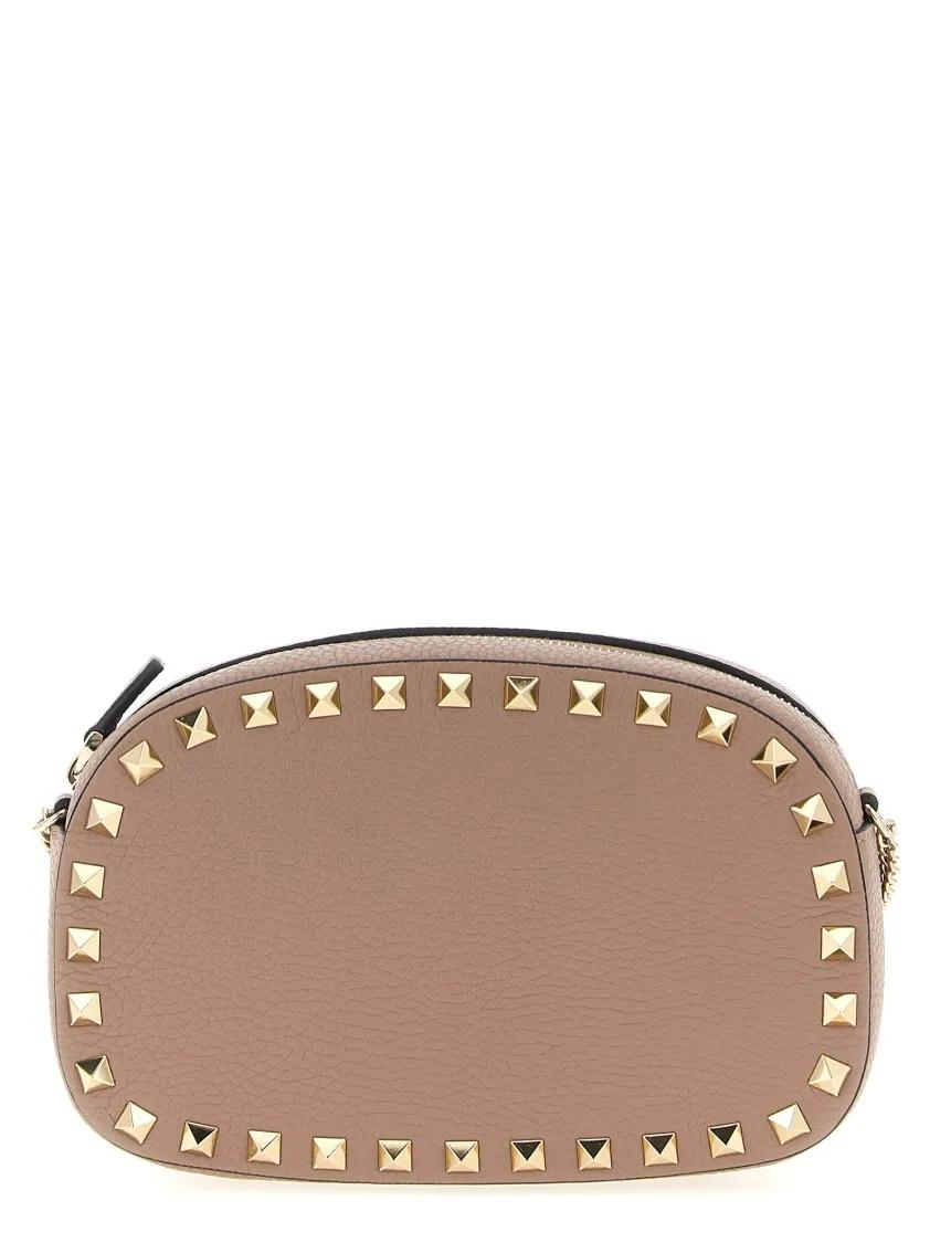 Valentino Garavani Hobo bags - 'Rockstud' Mini Crossbody Bag in roze