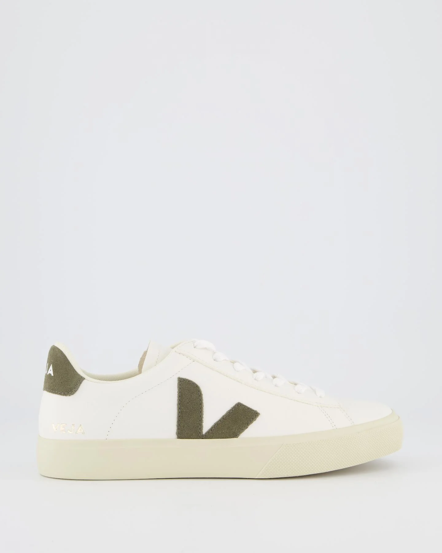 Veja Dames, heren campo sneaker leer /khaki