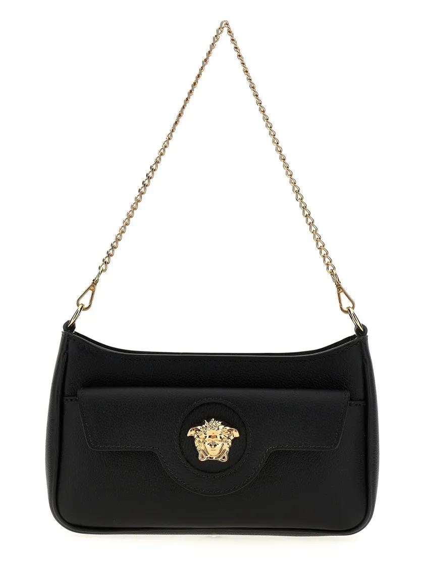 Versace Hobo bags - 'Mini La Medusa' Crossbody Bag in zwart