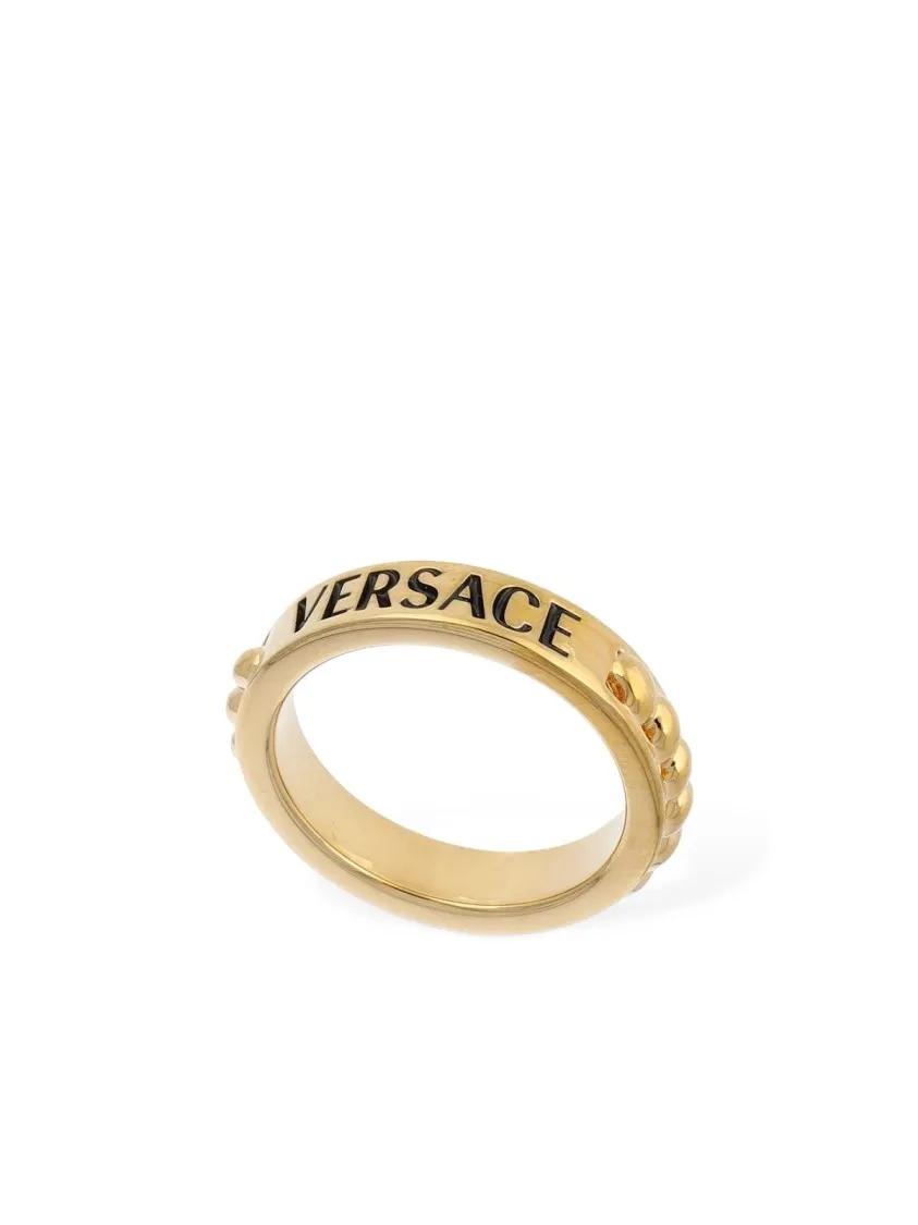Versace Ringen - Logo Metal Ring in multi