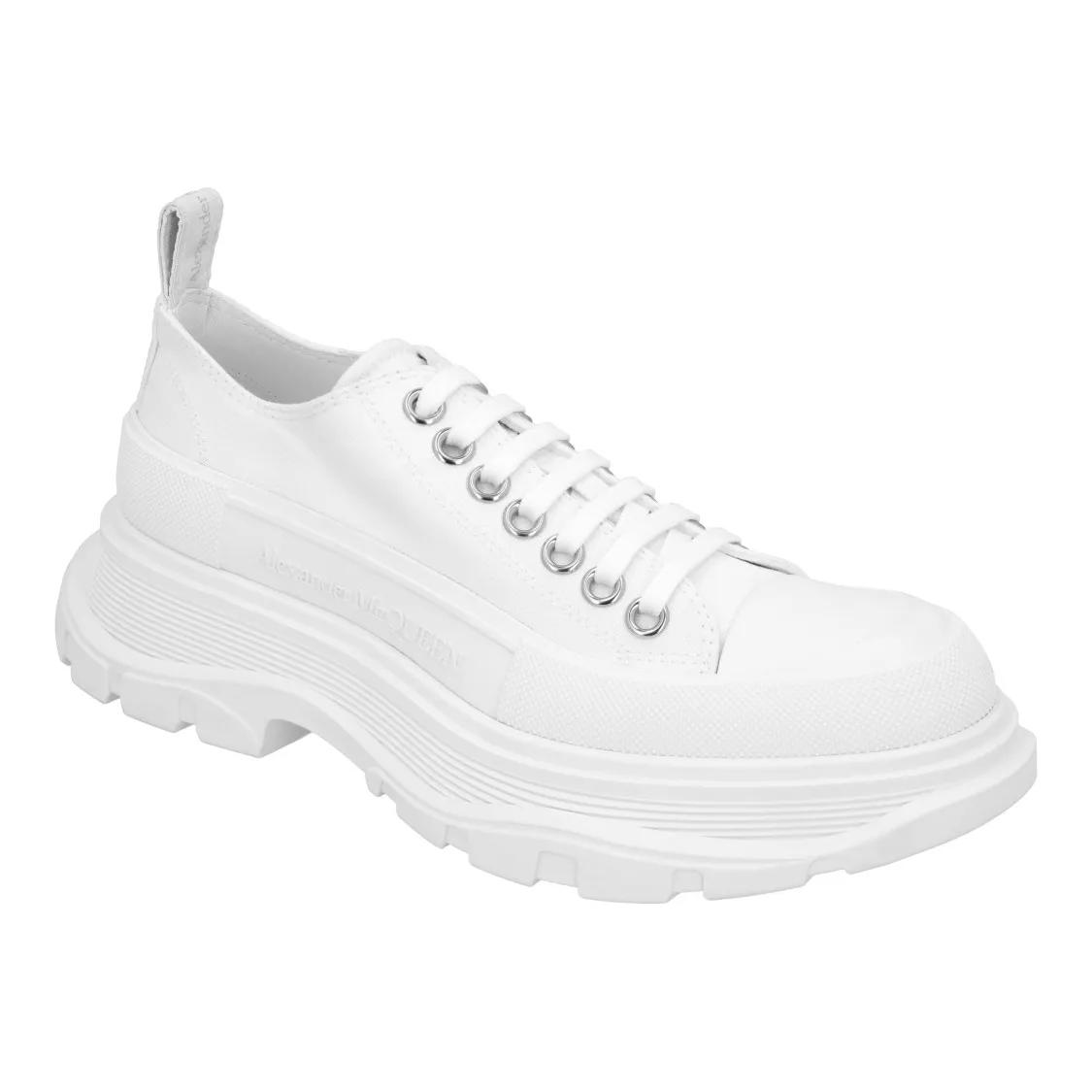 Alexander McQueen Low-Top Sneakers - Tread Sneaker 'White' in wit