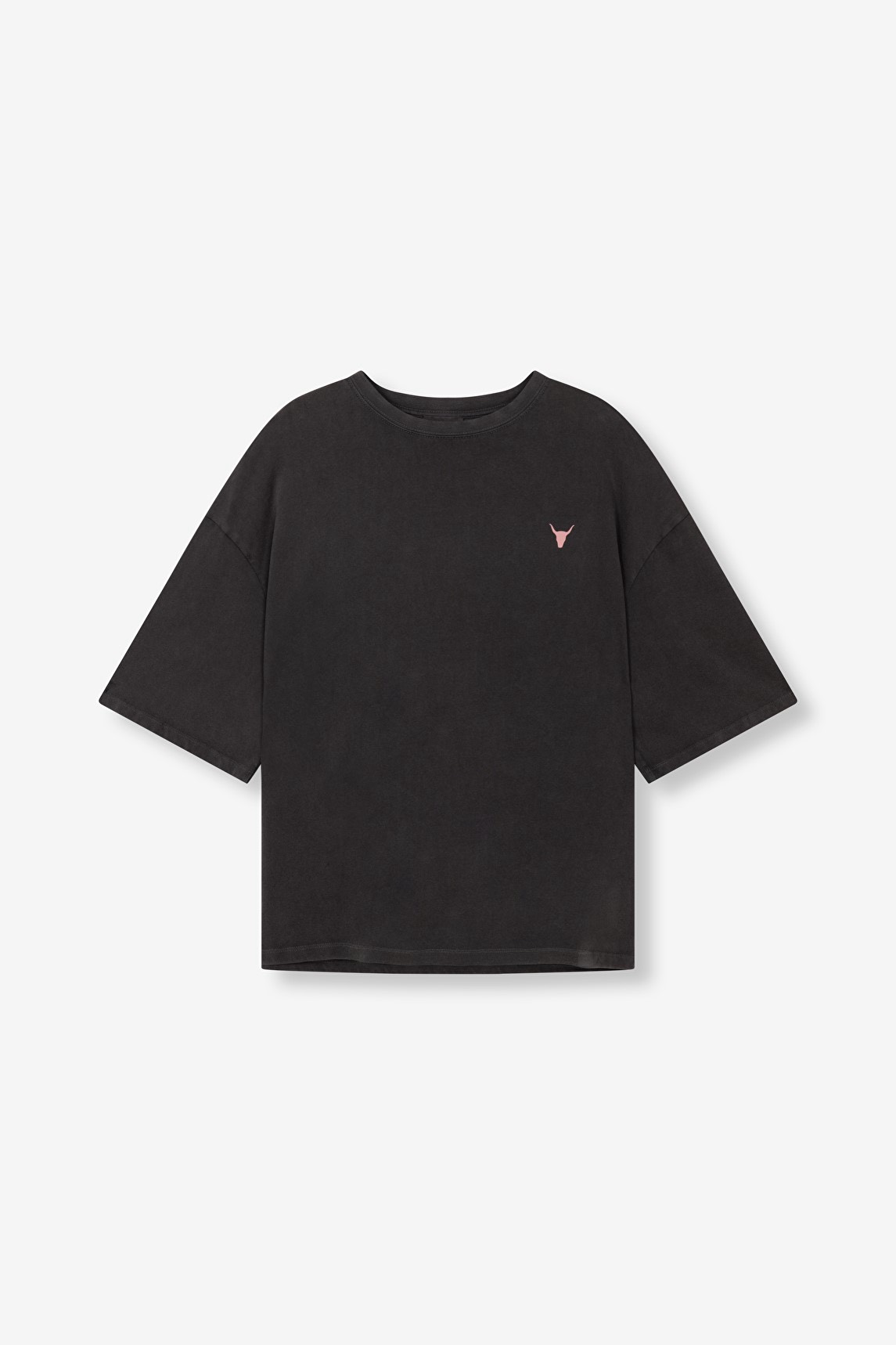 Alix The Label Print t-shirt antraciet