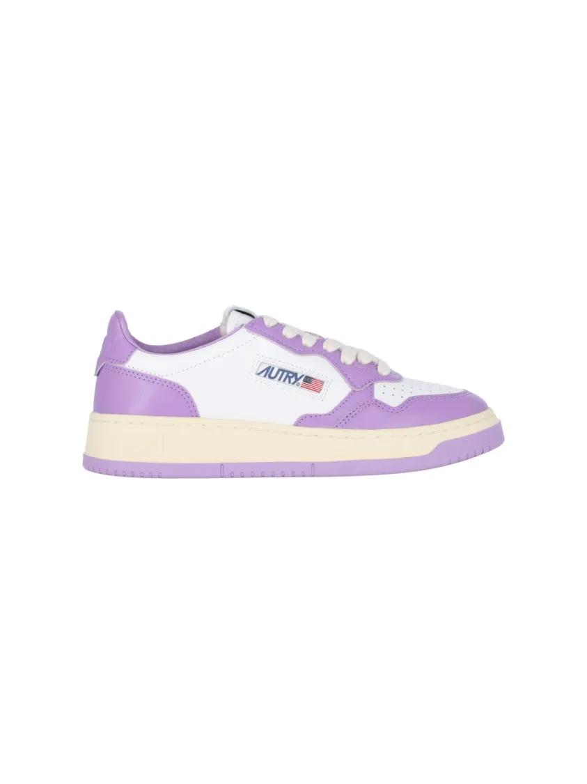 Autry Low-Top Sneakers - Autry "Medalist" Low Sneakers - Purple in paars