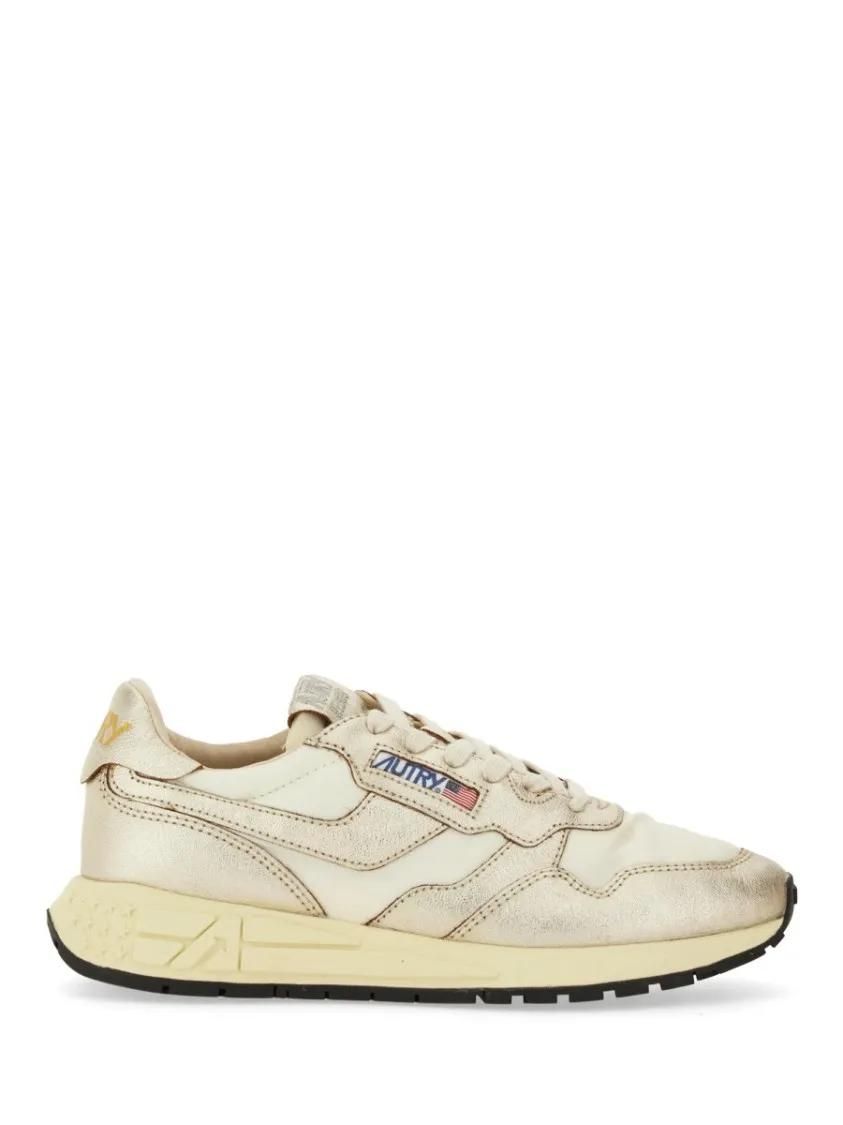 Autry Low-Top Sneakers - "Reelwind Low" Sneakers in beige