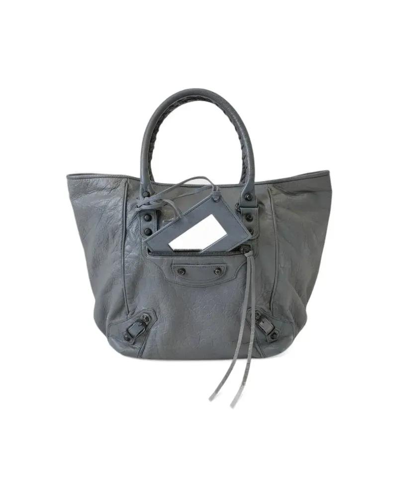 Balenciaga Crossbody bags - Sunday City Mm Light Blue in blauw