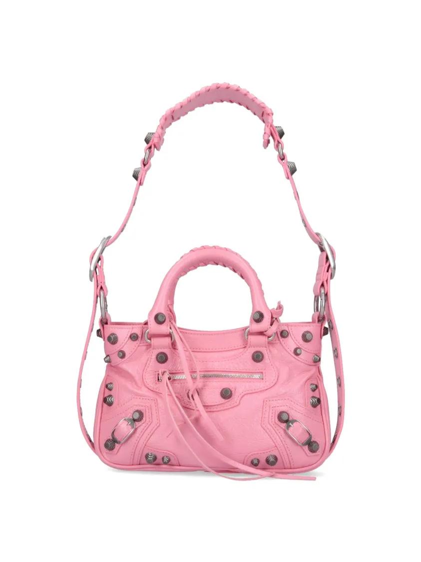 Balenciaga Hobo bags - Small 'Neo Cagole' Shoulder Bag - Pink in roze