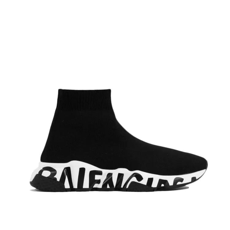 Balenciaga Low-Top Sneakers - Speed Lt Sock Sneakers in zwart