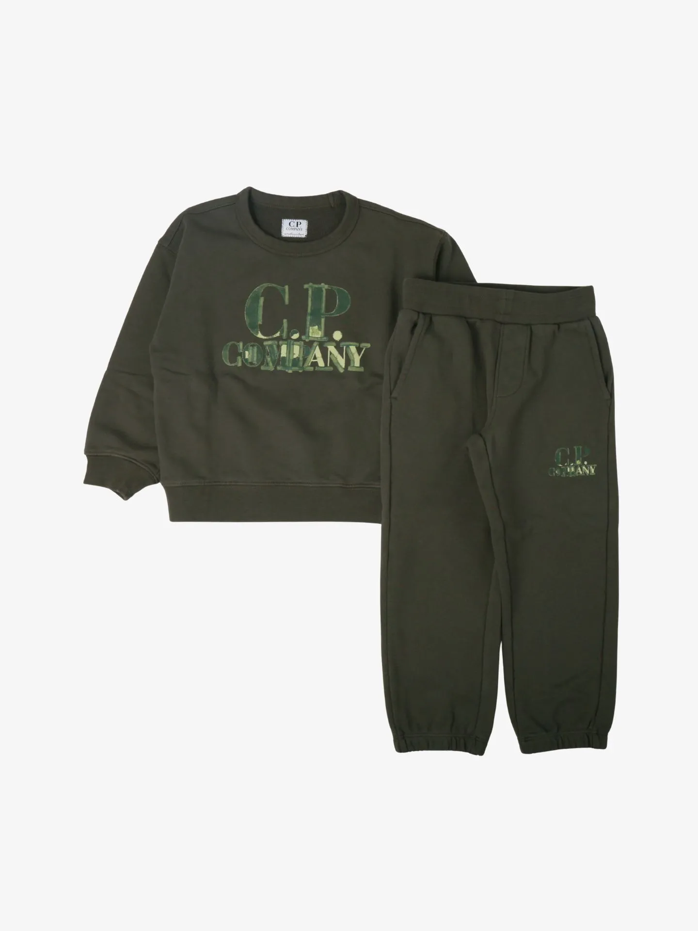C.P. Company Jongens joggingpak grape leaf