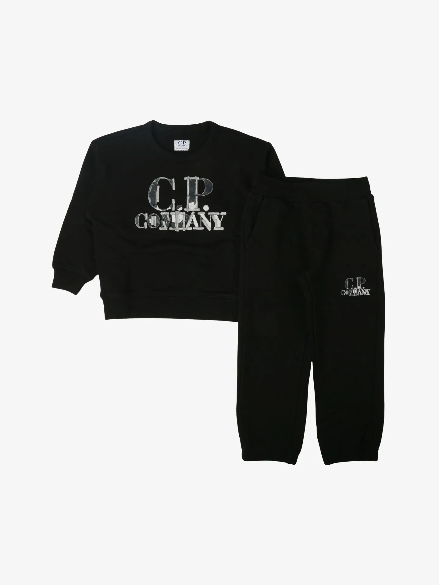 C.P. Company Jongens joggingpak zwart