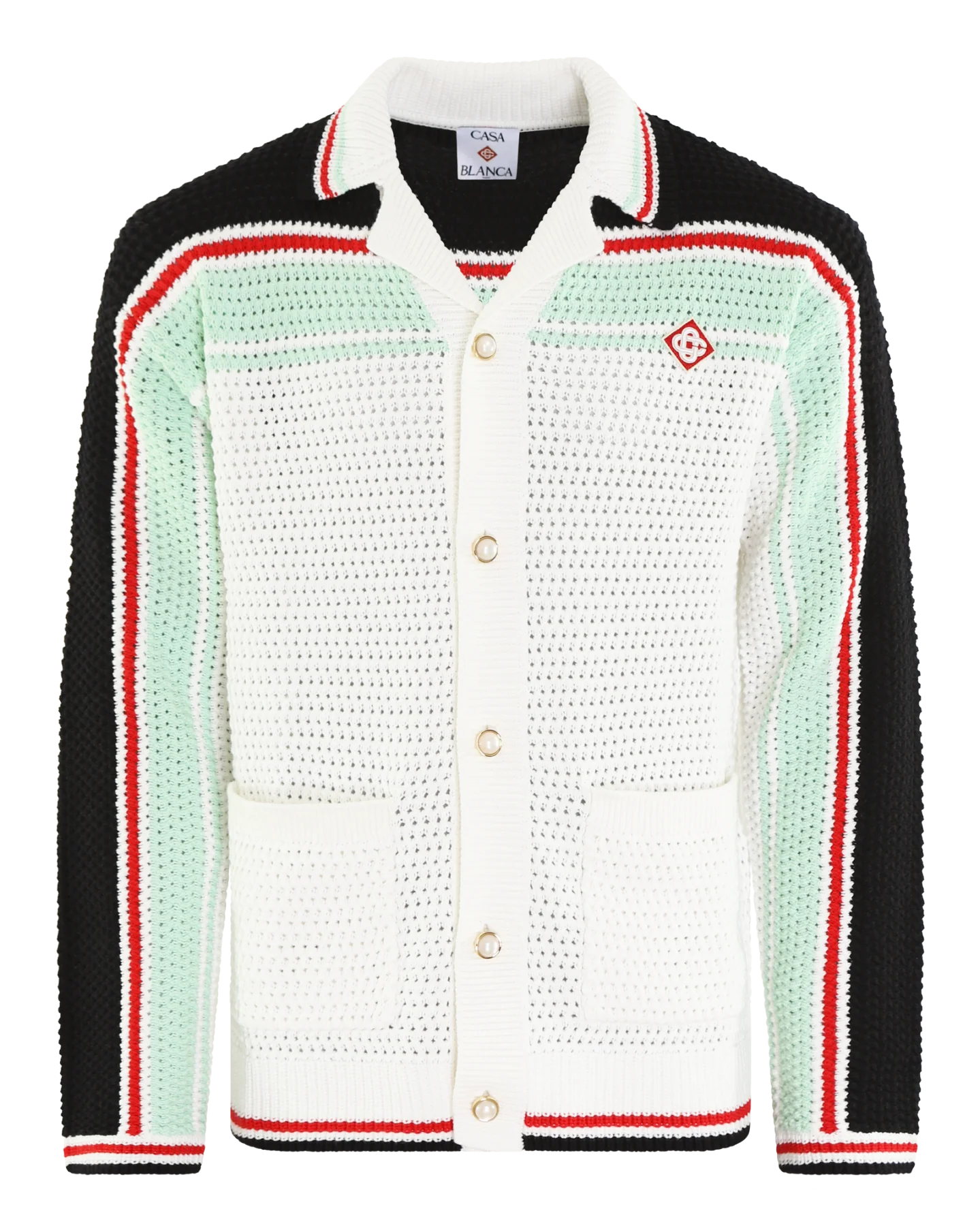 Casablanca Heren crochet shirt