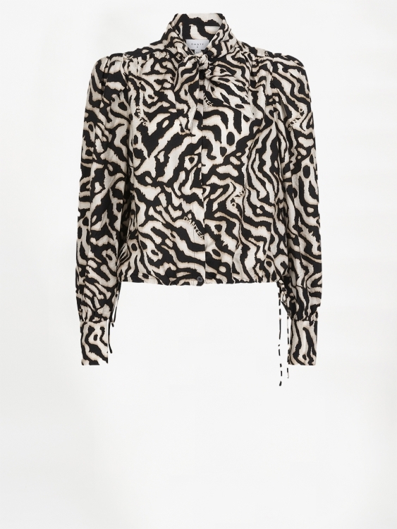 Dante 6 D6 cheska printed pussy bow blouse