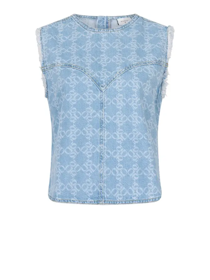 Dante 6 D6 laia monogram jeans top