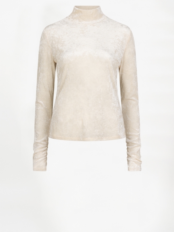Dante 6 D6 olya velvet layering mesh top