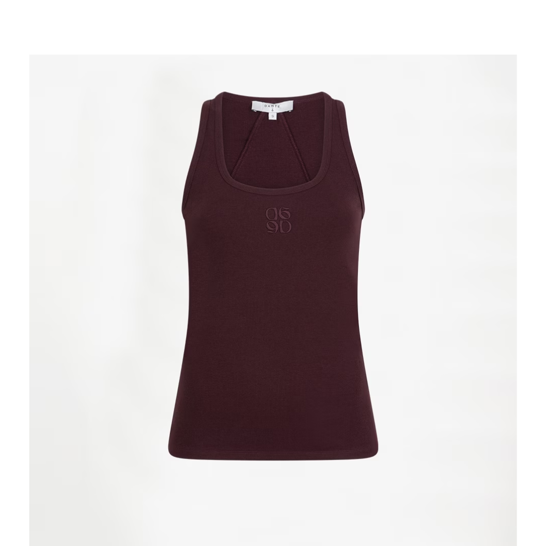 Dante 6 D6 zora scoopneck logo tanktop