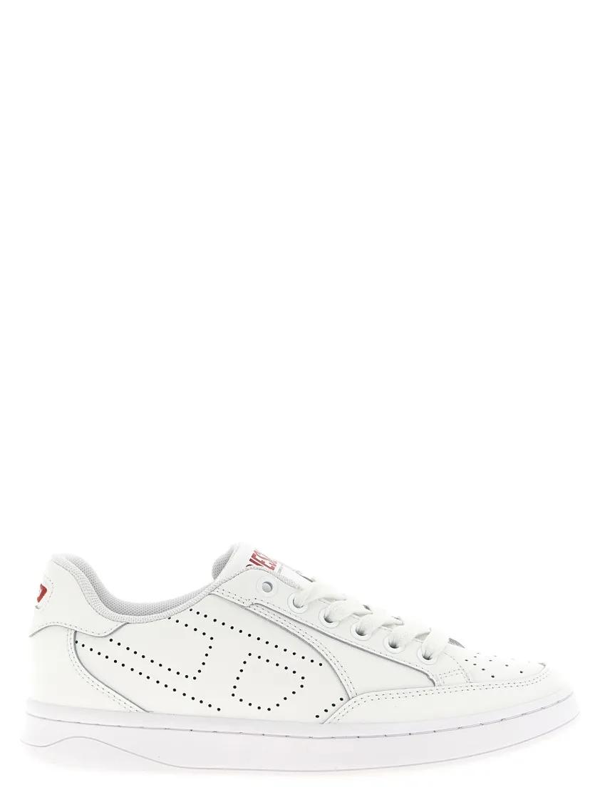 Diesel Low-Top Sneakers - 'S-Dakota Low W' Sneakers in wit