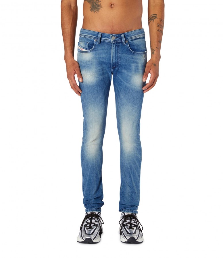 Diesel Sleenker 0dbdr heren denim slim fit die