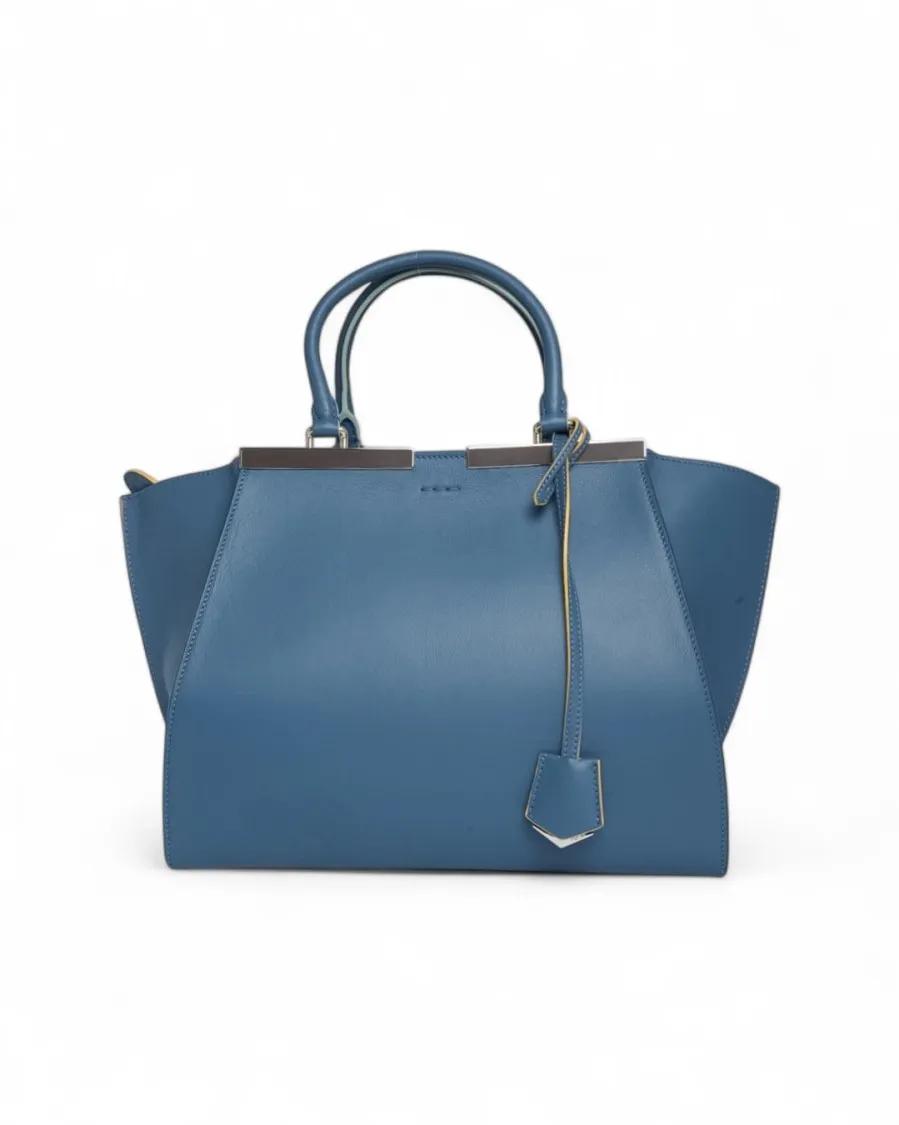 Fendi Crossbody bags - 3 Days Medium Cerulean Blue in blauw