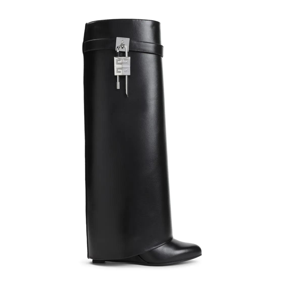 Givenchy Boots - Black Leather Ankle Boots in zwart
