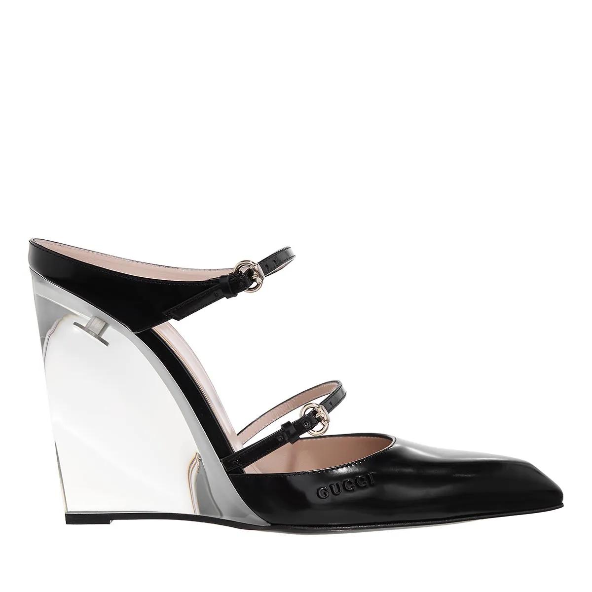 Gucci Hoge hakken - Christy Mule in zwart