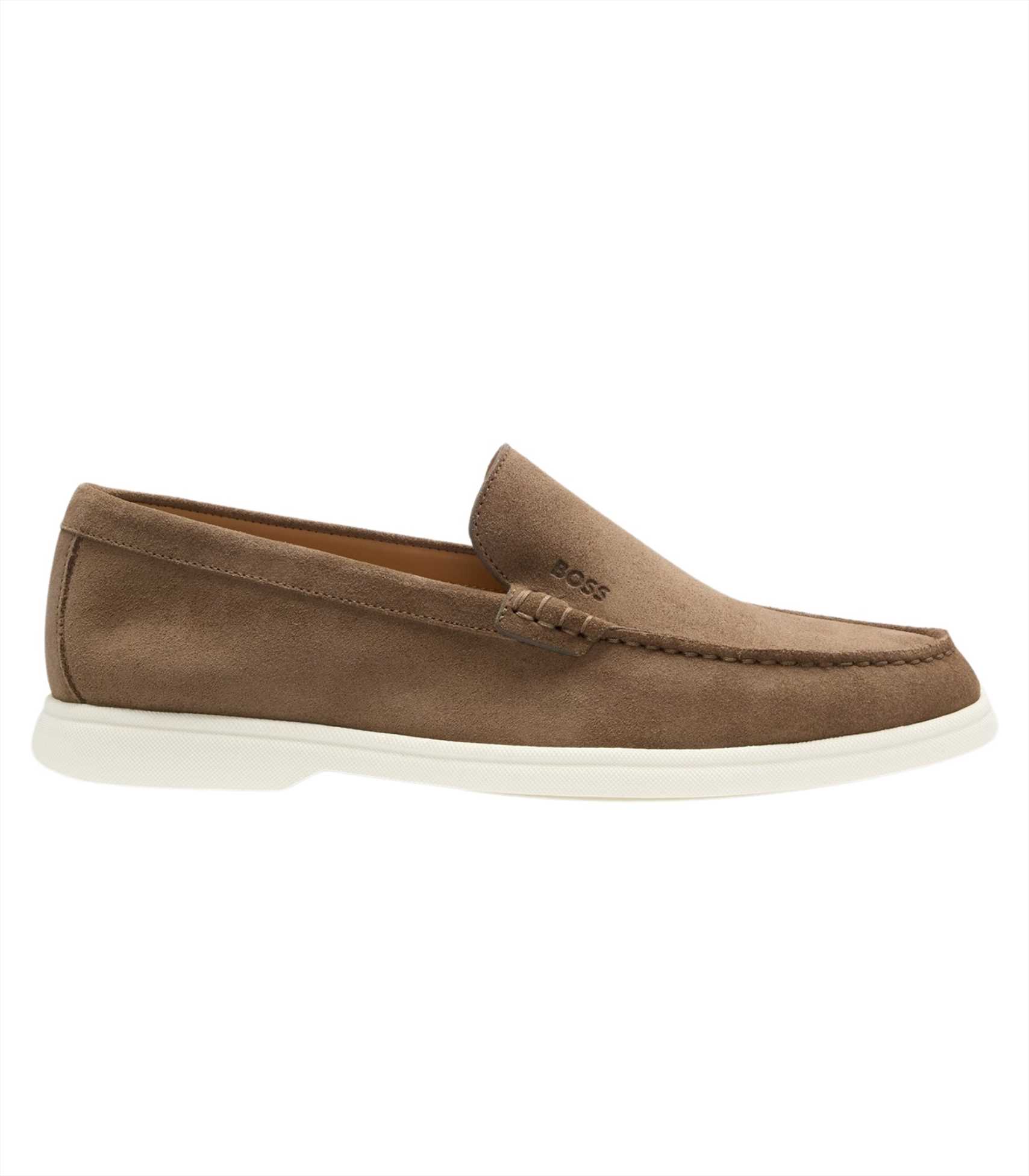 Hugo Boss Schoen sienne loaf medium beige bruin