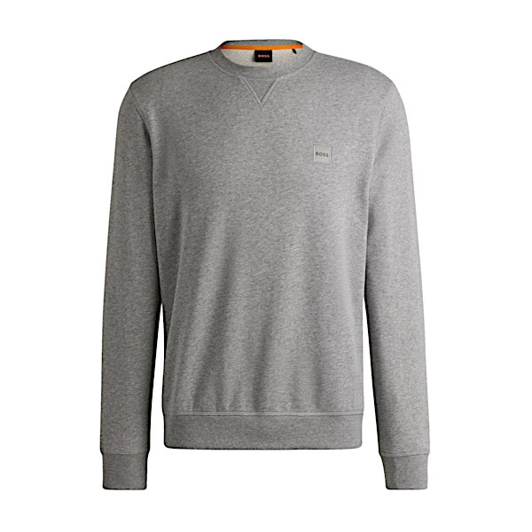 Hugo Boss Trui westart open grey