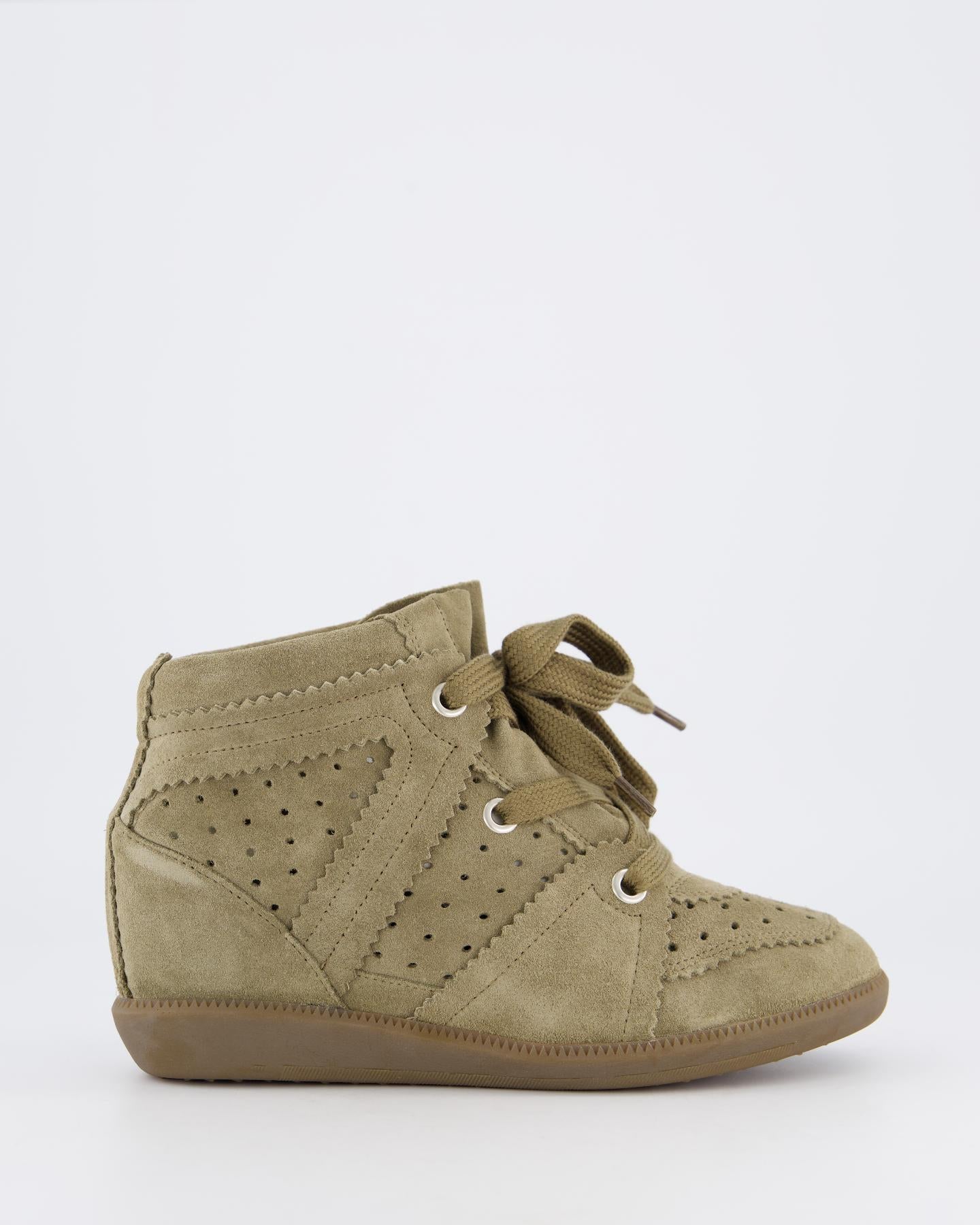 Isabel Marant Dames bobby sneaker taupe