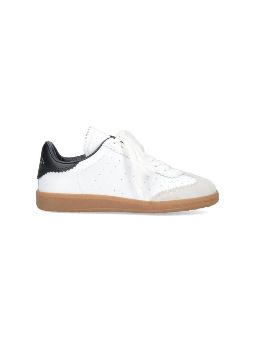 Isabel Marant Low-Top Sneakers - "Bryce" Low-Top Sneakers White in wit