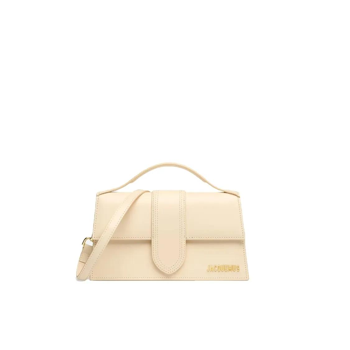 Jacquemus Hobo bags - Le Grand Bambino Bag in beige