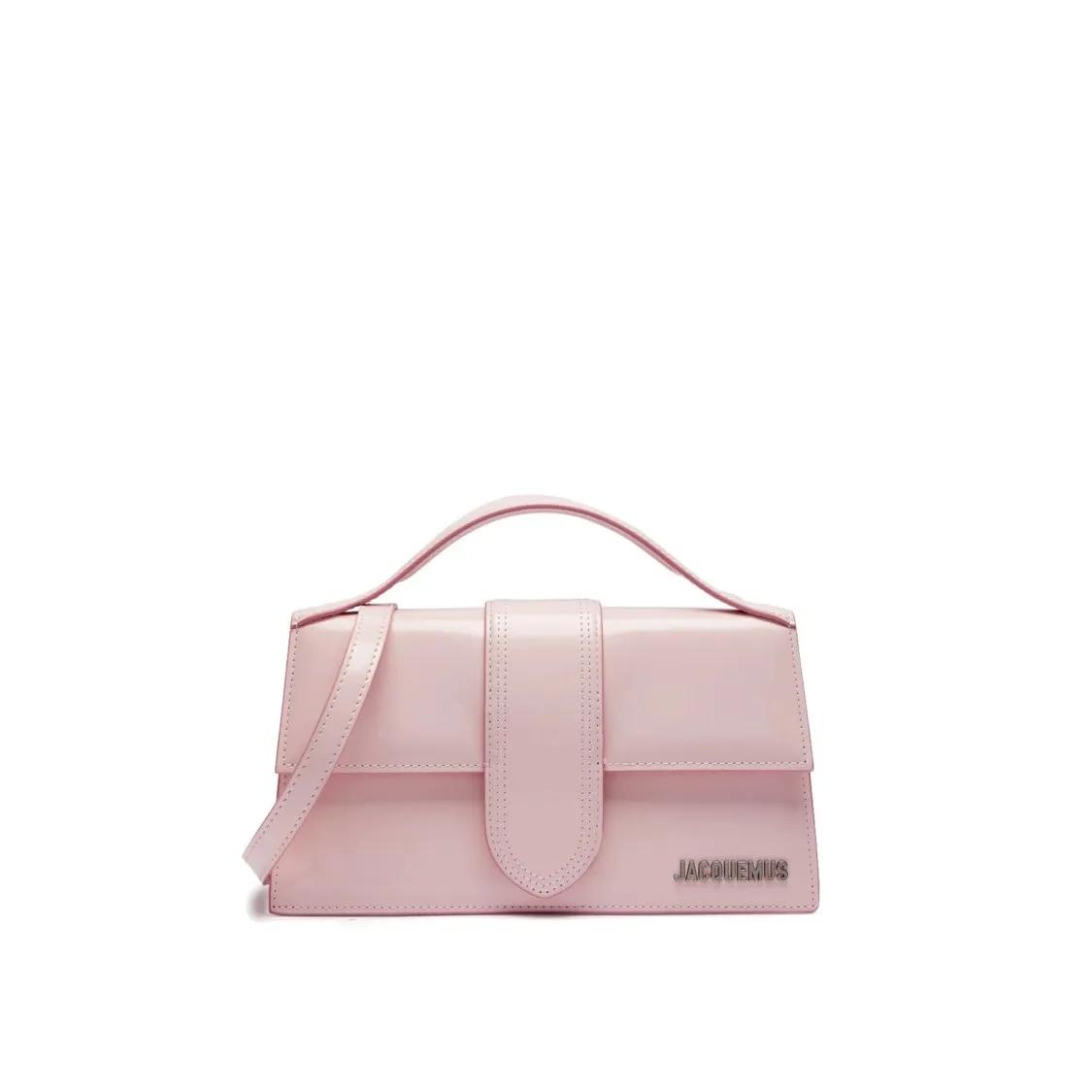Jacquemus Hobo bags - Le Grand Bambino Shoulder Bag in roze