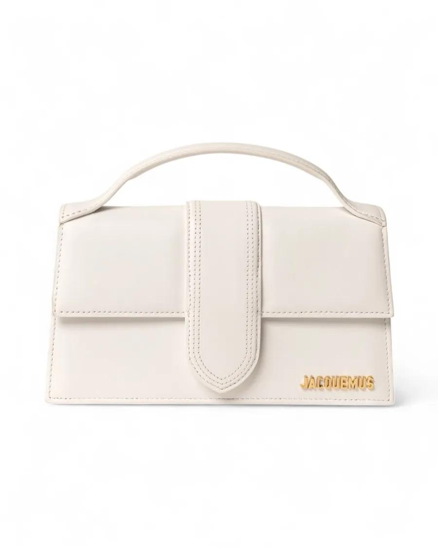 Jacquemus Hobo bags - Le Grand Bambino White in beige