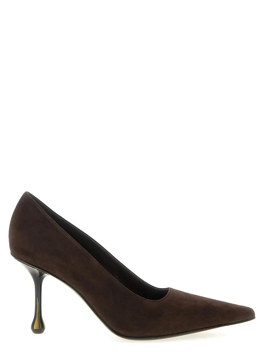 Jimmy Choo Hoge hakken - "Ixia" Pumps in bruin