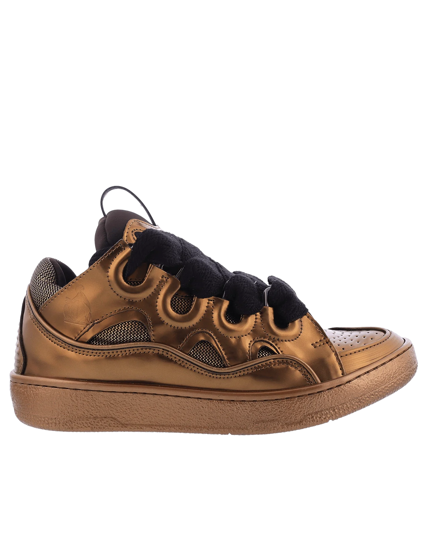 Lanvin Dames curb sneaker bronze