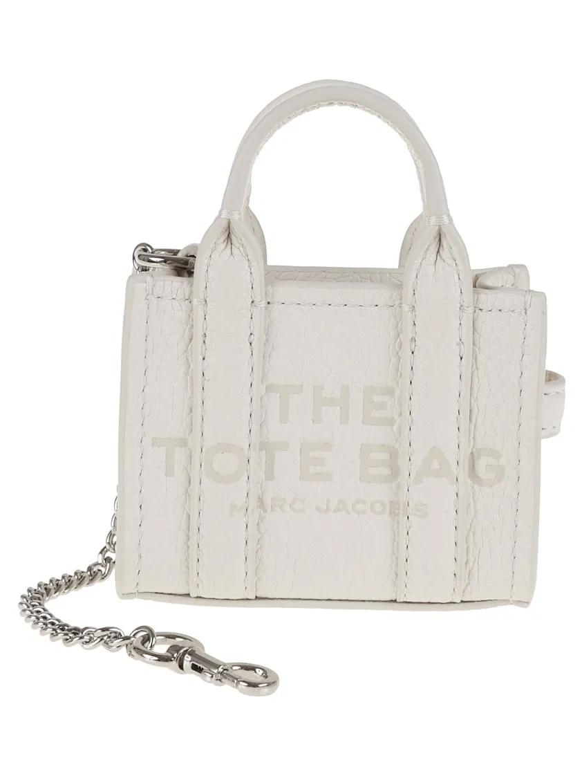 Marc Jacobs Hobo bags - Structured Crossbody Bag In Textured Cow Leather in wit