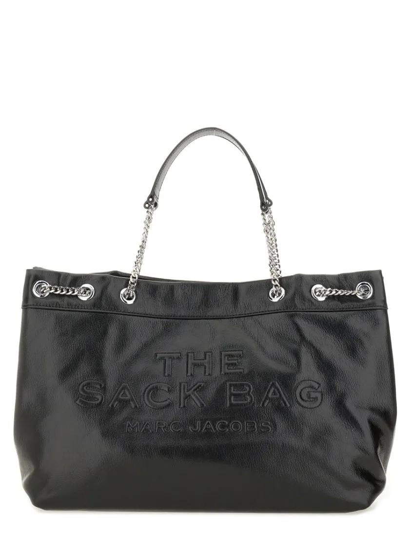 Marc Jacobs Shoppers & Totes - The Chain Sack Large Tote in zwart
